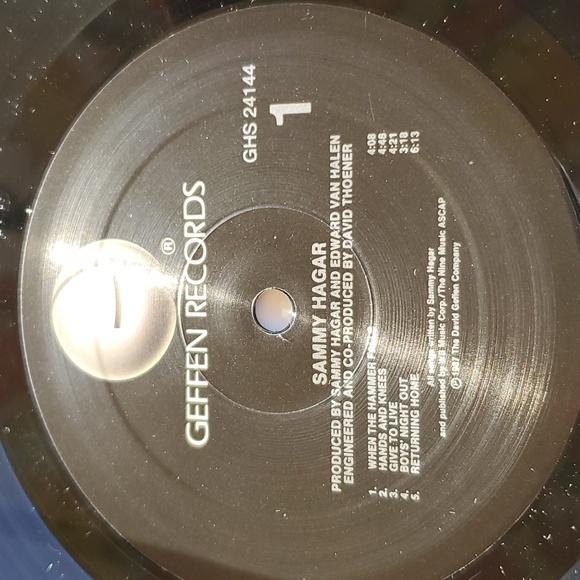 "7"SAMMY HAGER Authentic Vintage Vinyl Record's - Picture 9 of 16